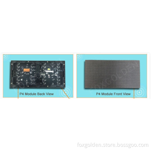 High Resolution P4 SMD LED Display